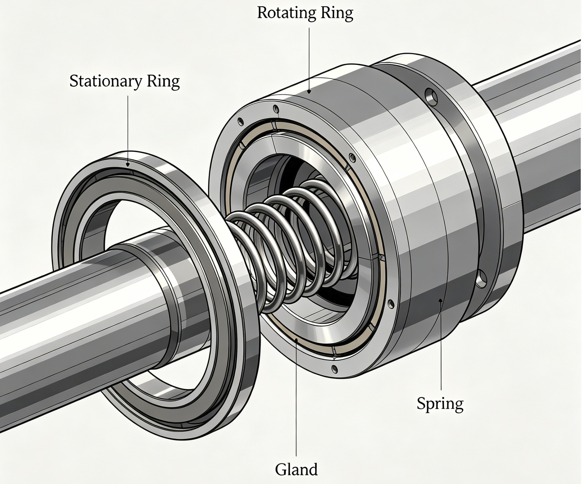 Multi Spring Mechanical Seal